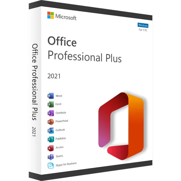 Microsoft Office 2021 Professional Plus Key — Perpetual Windows License product image